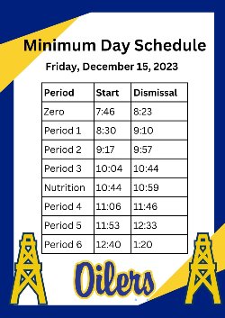 minimum day